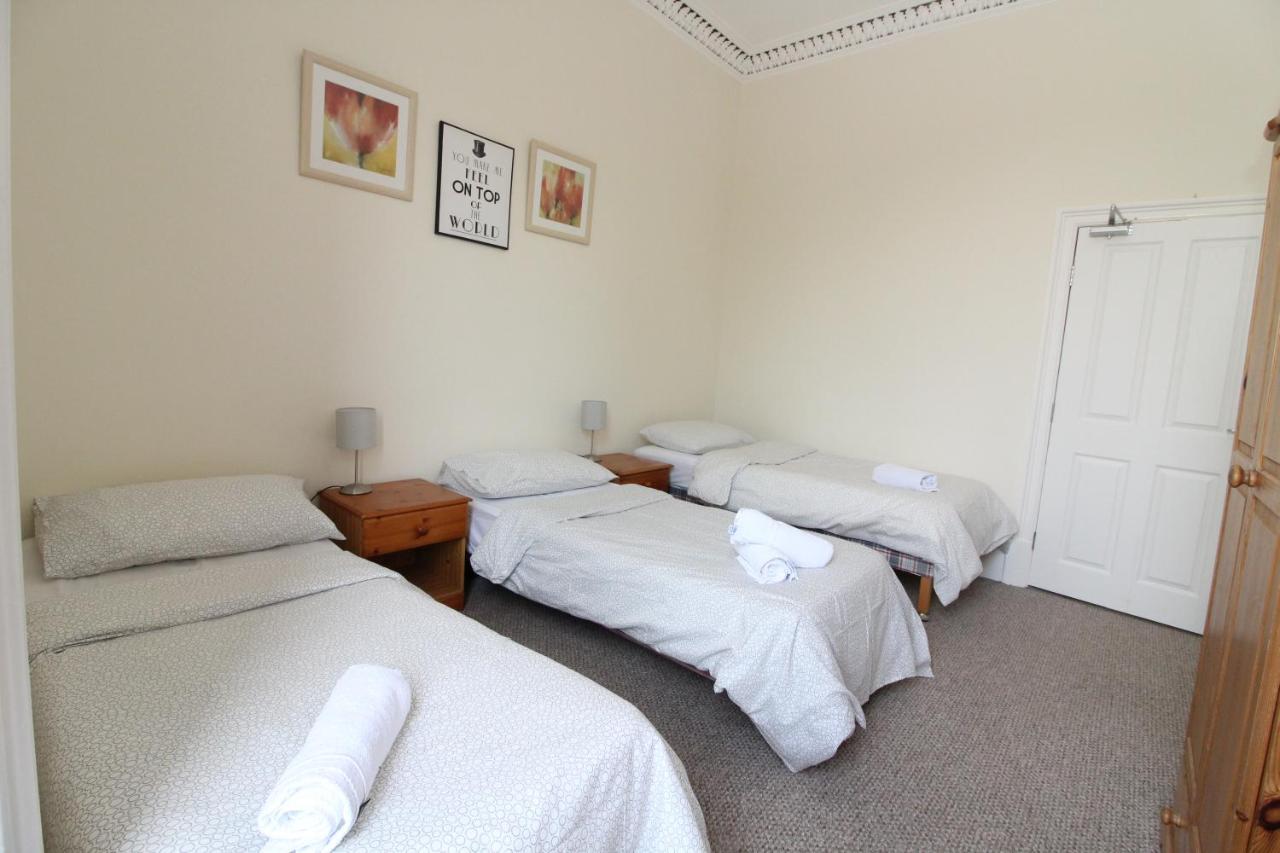 Central Two Bedroom Victorian Apartment With Free Parking Edynburg Zewnętrze zdjęcie