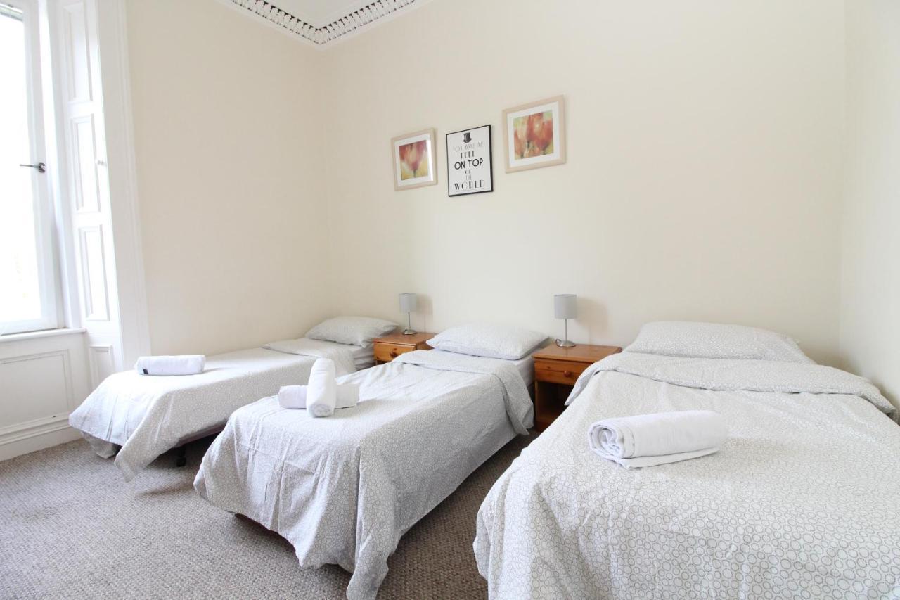 Central Two Bedroom Victorian Apartment With Free Parking Edynburg Zewnętrze zdjęcie